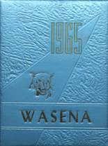 Watervliet High School 1965 yearbook cover photo