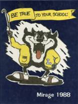 Lancaster High School 1988 yearbook cover photo