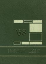 Harding High School 1968 yearbook cover photo