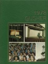 Brea Olinda High School 1978 yearbook cover photo