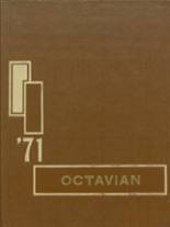 1971 Octavia High School Yearbook from Colfax, Illinois cover image