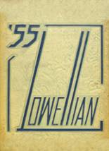 Lowell High School 1955 yearbook cover photo