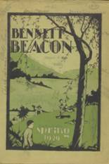 Bennett High School 200 1929 yearbook cover photo