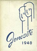 Jones Commercial High School 1948 yearbook cover photo
