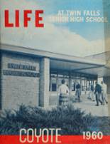 Twin Falls High School 1960 yearbook cover photo