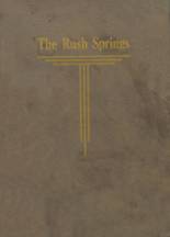 1923 Rush Springs High School Yearbook from Rush springs, Oklahoma cover image