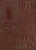 Port Jervis High School 1941 yearbook cover photo