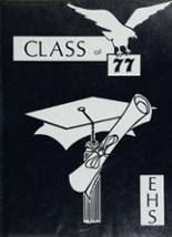 Exeter Area High School 1977 yearbook cover photo