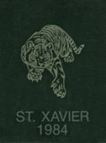 St. Xavier High School 1984 yearbook cover photo
