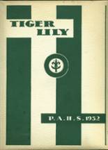 Port Allegany High School 1952 yearbook cover photo