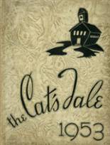 Morganton High School 1953 yearbook cover photo