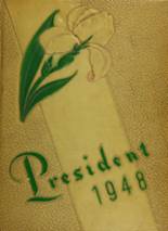 Washington High School 1948 yearbook cover photo