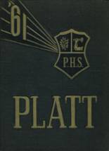 Platt High School 1961 yearbook cover photo
