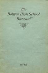 1925 Bolivar Central School  Yearbook from Bolivar, New York cover image