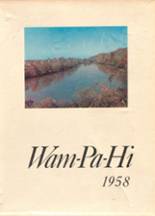 Wampum High School 1958 yearbook cover photo