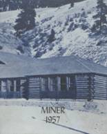 Creede High School 1957 yearbook cover photo