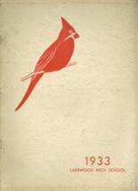 1933 Lakewood High School Yearbook from Lakewood, New York cover image