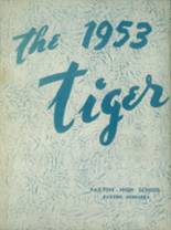 Paxton High School 1953 yearbook cover photo
