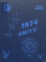 Juniata-Mifflin Area Vocational Technical School 1974 yearbook cover photo