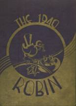 Robbinsdale High School 1940 yearbook cover photo