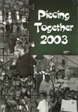 Granada High School 2003 yearbook cover photo