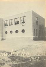 Elcho High School 1954 yearbook cover photo