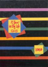 Geneva High School 1989 yearbook cover photo