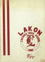 Laconia High School 1950 yearbook cover photo