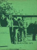 Jefferson Davis High School 1973 yearbook cover photo
