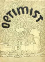 1951 South Side High School Yearbook from Newark, New Jersey cover image