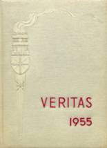 1955 Aquinas High School Yearbook from Bronx, New York cover image