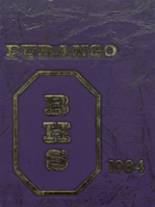 Bainbridge High School 1984 yearbook cover photo