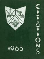 Pemberton Township High School 1965 yearbook cover photo