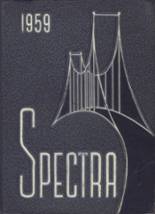South High School 1959 yearbook cover photo