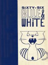 White Pine County High School 1966 yearbook cover photo