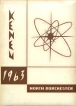 1963 North Dorchester High School Yearbook from Hurlock, Maryland cover image