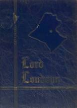 Loudoun County High School 1958 yearbook cover photo