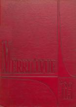Merrillville High School 1963 yearbook cover photo
