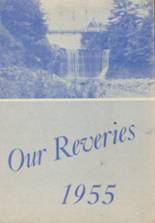 Melrose-Mindoro High School 1955 yearbook cover photo