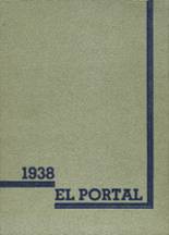 Tracy High School 1938 yearbook cover photo