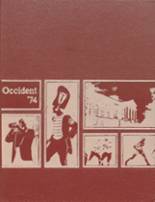 1974 West High School Yearbook from Columbus, Ohio cover image