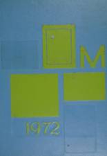 Moline High School 1972 yearbook cover photo