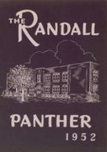 1952 Randall Rural High School Yearbook from Randall, Kansas cover image