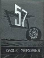 Mound City High School 1957 yearbook cover photo