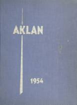 Acalanes High School 1954 yearbook cover photo