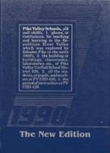 Pike Valley High School 1990 yearbook cover photo