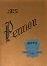 Norwin High School 1959 yearbook cover photo