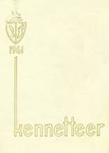 Kennett Consolidated High School 1961 yearbook cover photo