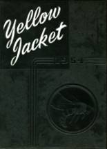 Rockmart High School 1954 yearbook cover photo