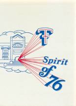 Trimble Technical High School 1976 yearbook cover photo